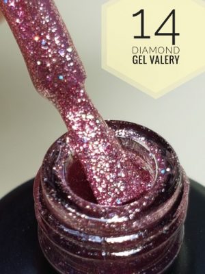 14 Roze Shimmer DIAMOND Gellak