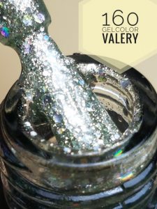 160 Zilver Holografische Glitter Gellak